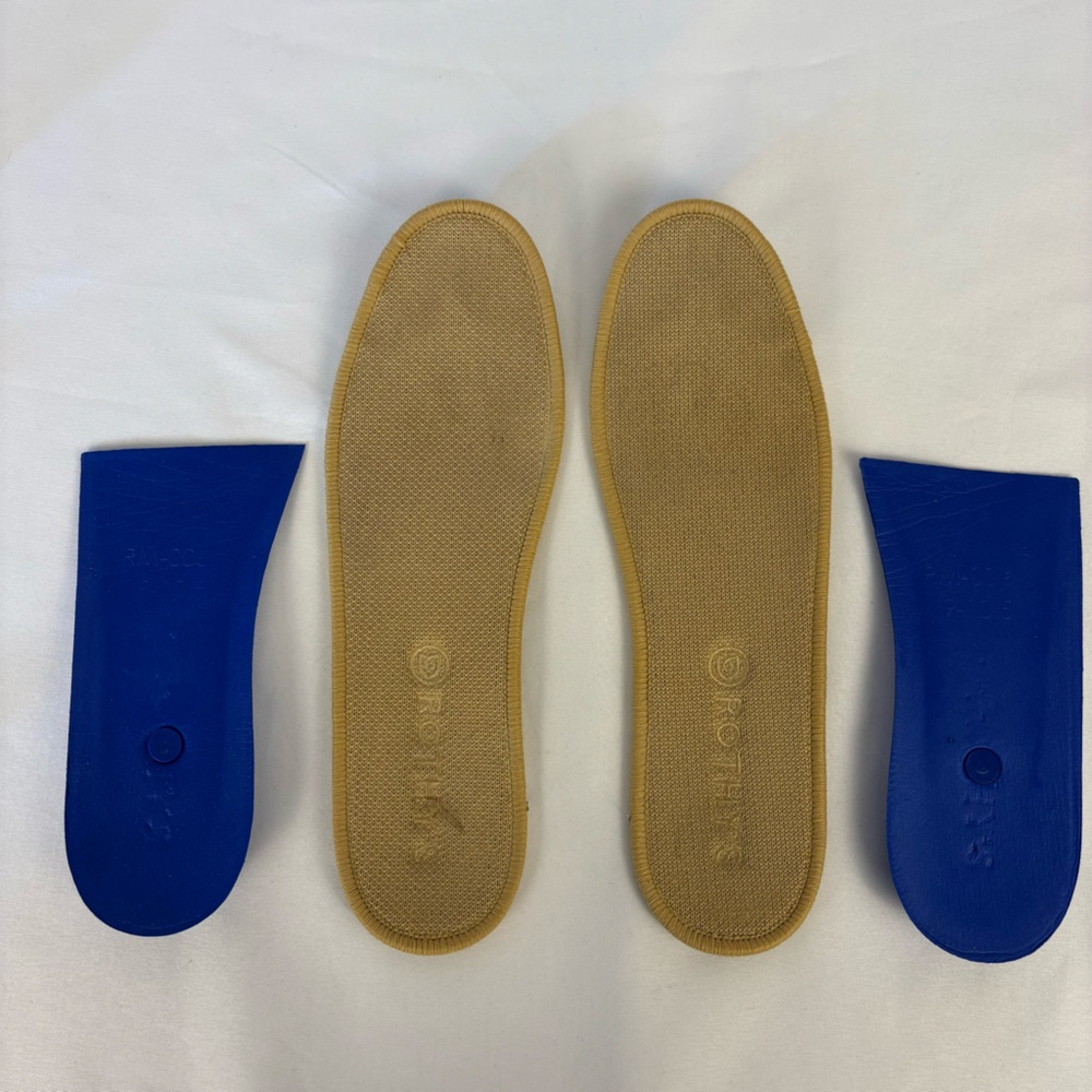 Rothy’s The Sneaker Birch Stripe Textile Slip On Comfort Loafers Tan Size 9.5 - Picture 13 of 15